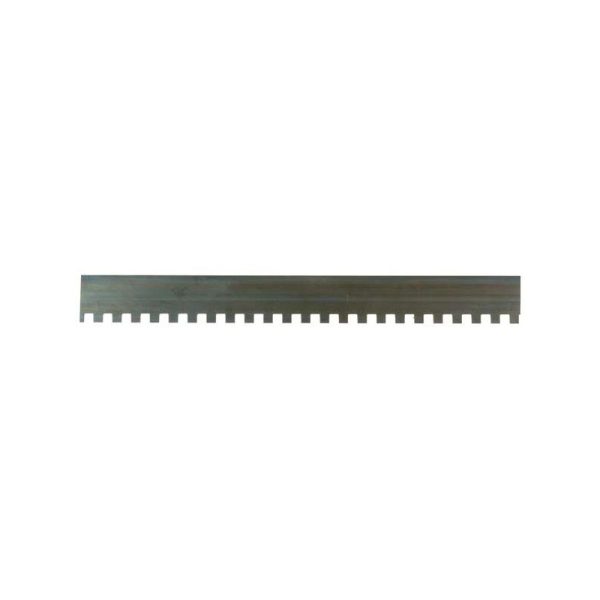 11 blade square serrations for notched trowels levellers