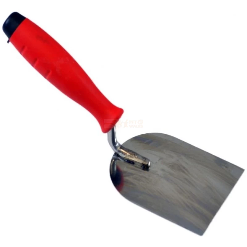Rubber handle spatula trowel